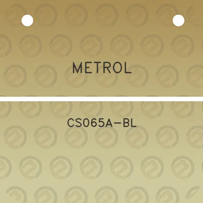 metrol-cs065a-bl