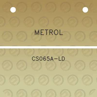 metrol-cs065a-ld