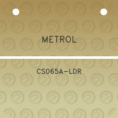 metrol-cs065a-ldr