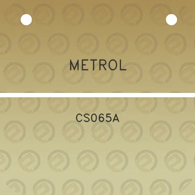 metrol-cs065a