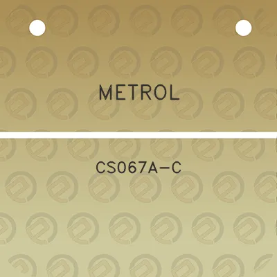 metrol-cs067a-c