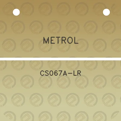 metrol-cs067a-lr