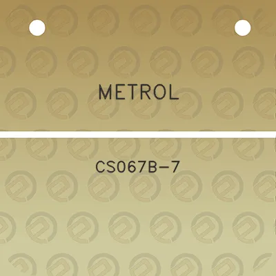 metrol-cs067b-7