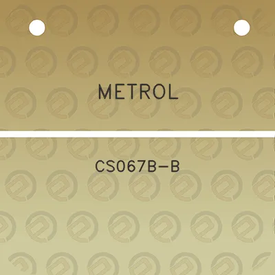 metrol-cs067b-b