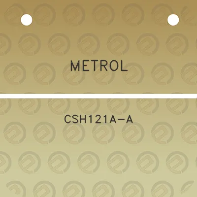 metrol-csh121a-a