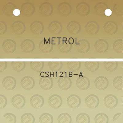 metrol-csh121b-a