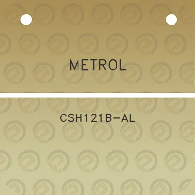 metrol-csh121b-al