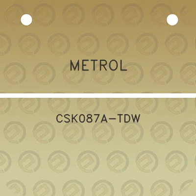 metrol-csk087a-tdw