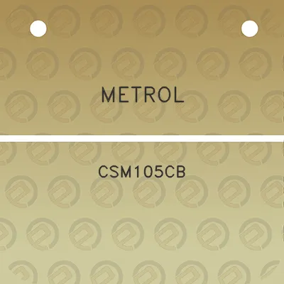 metrol-csm105cb