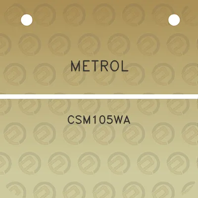 metrol-csm105wa