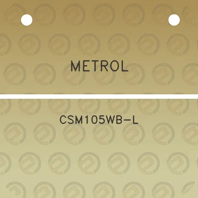 metrol-csm105wb-l