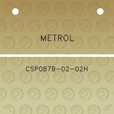 metrol-csp087b-02-02h