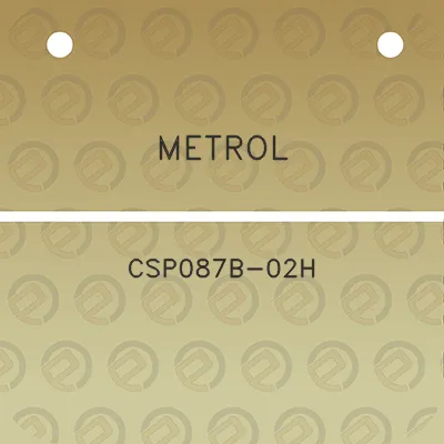 metrol-csp087b-02h