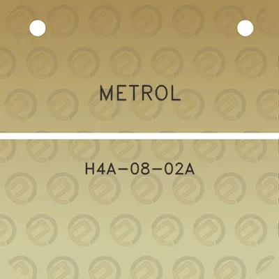 metrol-h4a-08-02a