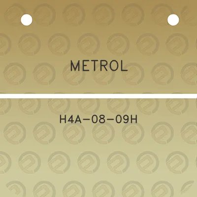 metrol-h4a-08-09h