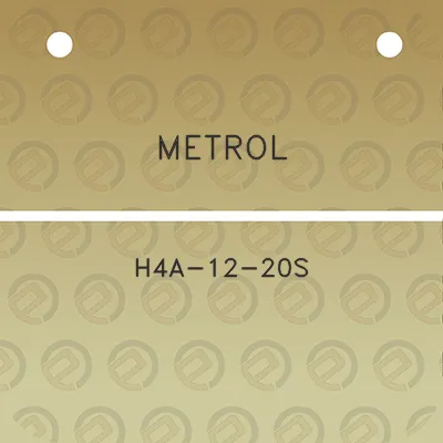 metrol-h4a-12-20s