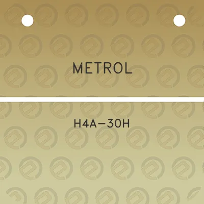 metrol-h4a-30h