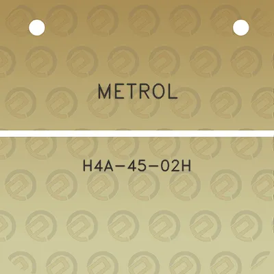 metrol-h4a-45-02h