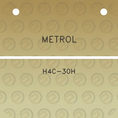 metrol-h4c-30h