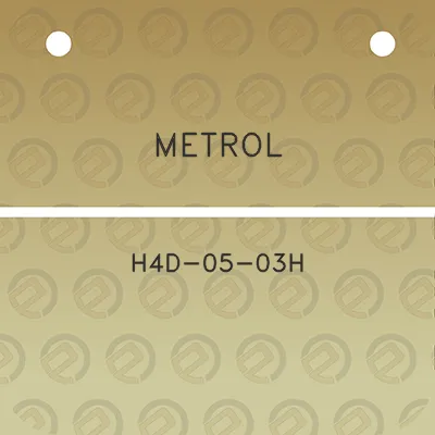 metrol-h4d-05-03h