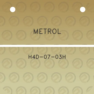 metrol-h4d-07-03h