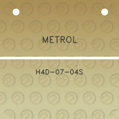 metrol-h4d-07-04s