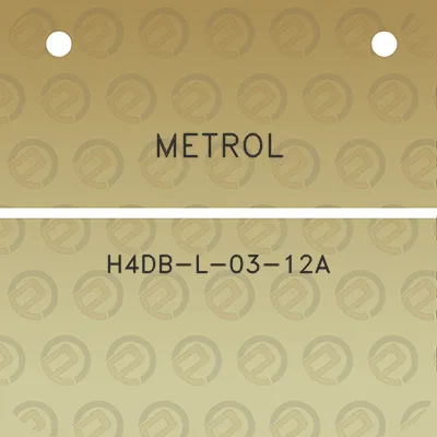 metrol-h4db-l-03-12a