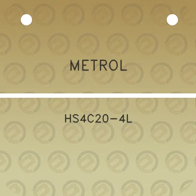 metrol-hs4c20-4l