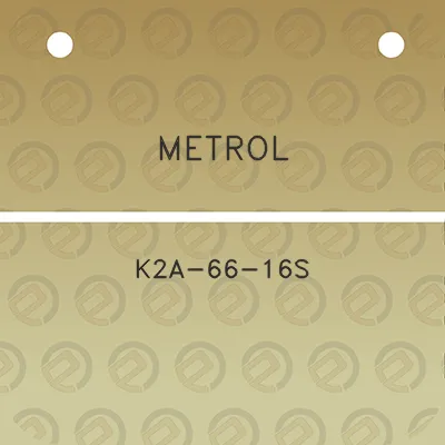 metrol-k2a-66-16s