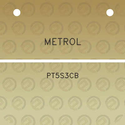 metrol-pt5s3cb