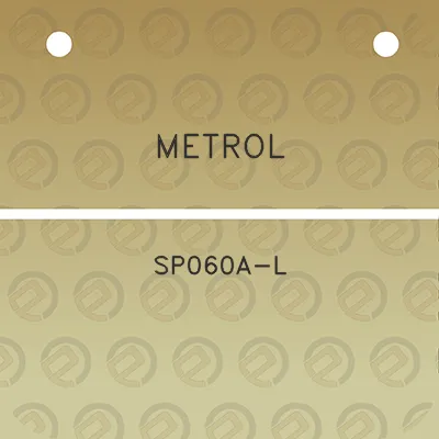 metrol-sp060a-l