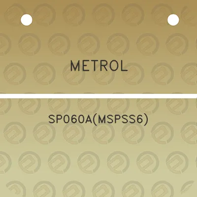 metrol-sp060amspss6