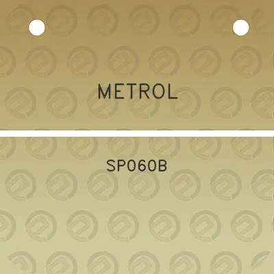 metrol-sp060b