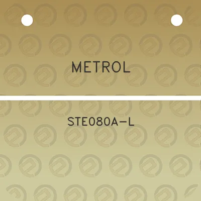 metrol-ste080a-l