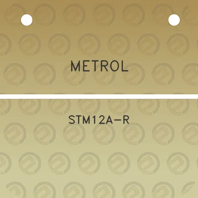 metrol-stm12a-r