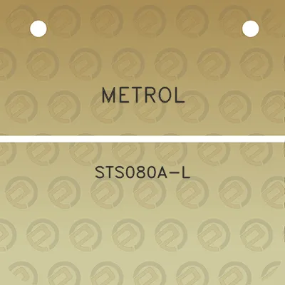 metrol-sts080a-l