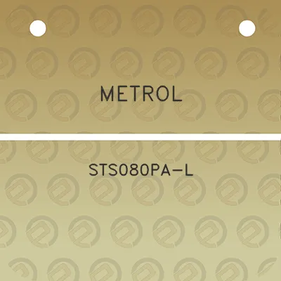 metrol-sts080pa-l