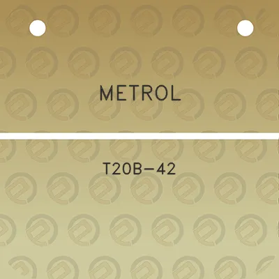 metrol-t20b-42