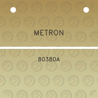 metron-80380a