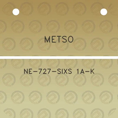 metso-ne-727-sixs-1a-k