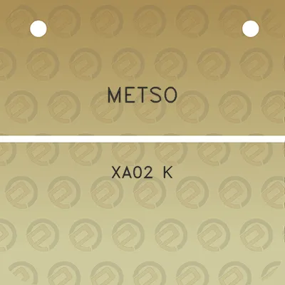 metso-xa02-k