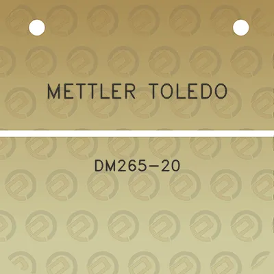 mettler-toledo-dm265-20