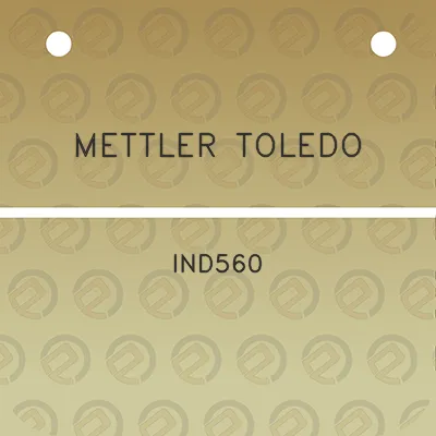 mettler-toledo-ind560