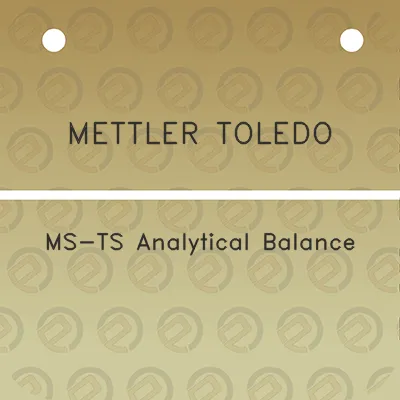 mettler-toledo-ms-ts-analytical-balance