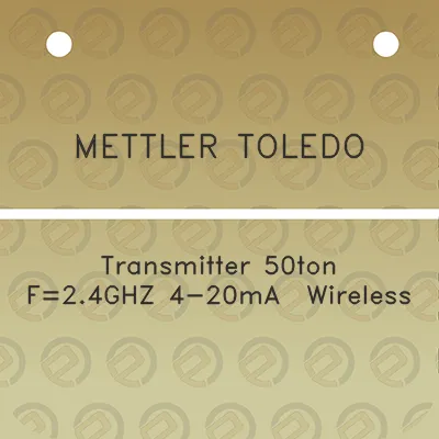 mettler-toledo-transmitter-50ton-f24ghz-4-20ma-wireless