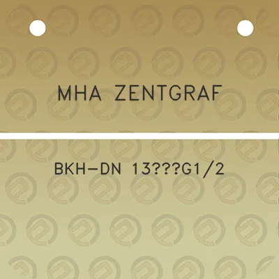 mha-zentgraf-bkh-dn-13g12