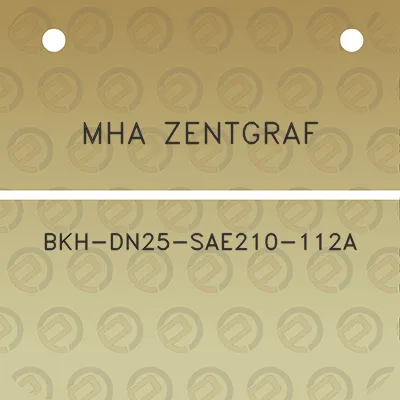 mha-zentgraf-bkh-dn25-sae210-112a