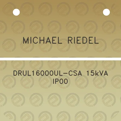 michael-riedel-drul16000ul-csa-15kva-ip00