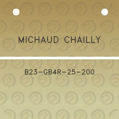 michaud-chailly-b23-gb4r-25-200