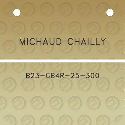 michaud-chailly-b23-gb4r-25-300